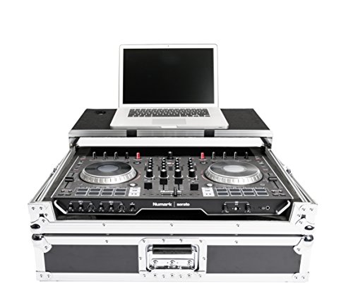 MAGMA MGA40986 Heavy Duty Road Case for Numark NS6 II With Laptop Platform