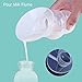 Silicone Breast Pump Hands Free Breastpump Manual Breastmilk Pump With Lids And Base BPA Free Gift Package For New Moms By Dobor/Pack of 1 Not Include Lid and Base