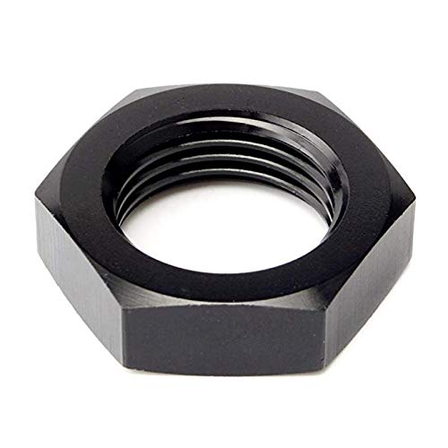 Lisle Creeper 2-Pack 10AN Male Flare Couplers - Straight Fuel Hose Adapter Fittings In Black Aluminum AN-10 JIC Flare Union - Foto 4