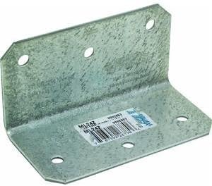 Simpson Strong Tie Simpson Strong Tie ML24Z ZMAX Galvanized 12-Gauge 2-inch by 4-inch Medium L-Angle by Simpson Strong-Tie