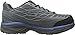 Skechers for Work Men's Conroe Walking Shoe, Charcoal/Blue, 9 M US