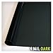 BDF S4MB20 Window Film Security and Privacy 4 Mil Black 20 (Dark) - 36in X 12ft