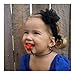 Jellystone Junior Heart Pendant Silicone Non-Toxic Chewelry Necklace (Watermelon Pink)