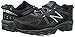 New Balance Men's MT410V4 Trail Shoe, Black/Silver, 11 4E US