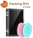 Silicone Makeup Sponges,Makeup Applicator,2 Pack Sili-sponge Powder Puffs,Make Up Blender Sponge Applicator Oval makeup brush by Ambet