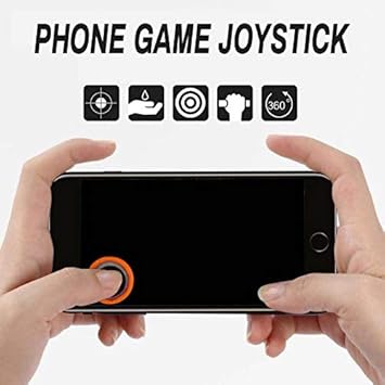 Iprotect Mini Joystick Para Juegos De Smartphone Y Tablet Ideal Para Pokemon Go Y Otras Aplicaciones De Juego Palanca De Mando Para Dispositivos Ios Y Android En Color Naranja Amazon Es Electronica