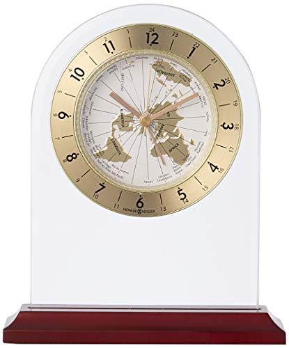 Howard Miller 645-603 World Time Arch Table Clock by