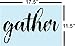 Gather Stencil for Painting Wood Signs - Sturdy & Reusable