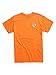 Ripple Junction Dragon Ball Z Kame Symbol Adult T-Shirt Large Orange