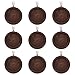 LANBEIDE 15 PCS Wooden Bezel Pendant Trays Round Cabochon Setting for Bracelet Necklace Jewelry Making (30 mm)