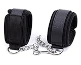 Finov Foam Padded Restraint Handcuffs Adjustable Wrist Cuffs