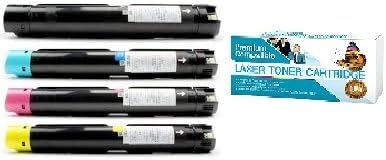 Ink Now Premium Compatible Combo Pack (All Colors) for Xerox Toners 6R1457, 006R01457,6R1458, 006R01458,6R1459, 006R01459,6R1460, 006R01460 for WorkCentre 7120, 7125, 7220, 7225 Printers