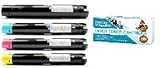 Ink Now Premium Compatible Combo Pack (All Colors) for Xerox Toners 6R1457, 006R01457,6R1458, 006R01458,6R1459, 006R01459,6R1460, 006R01460 for WorkCentre 7120, 7125, 7220, 7225 Printers