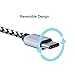 USB Type C, USB C to USB A Charger 3Pack 6FT Braided Sync Data Fast Charging Phone Cord Compatible Smsung Note 9,Galaxy S8 S9 Plus, Note 8, LG V30 G6 G5 Google Pixel, OnePlus 5