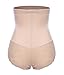 Gotoly Hip Abundant,Body Shaper High Waist Tummy Control Butt lifter Panty Slim (Small, Beige)