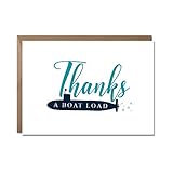 Thanks a Boat Load Submarine Thank You Cards - Set of 10