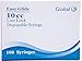 Easy Glide Luer Lock Syringe, 10 cc, 100 Piece