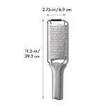 OXO Steel Grater Stainless Steel with Handle and Cover view 7