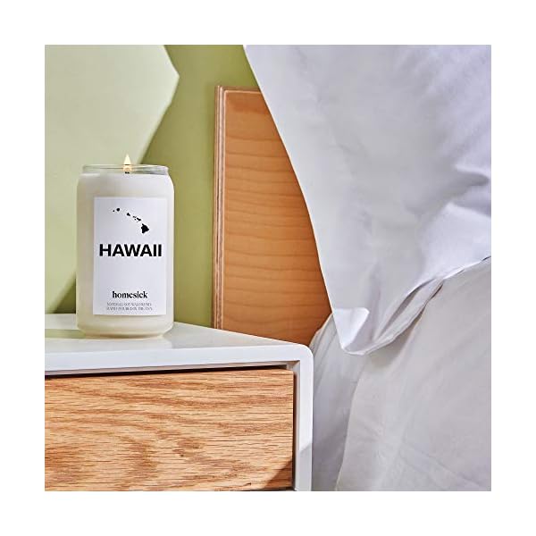 Homesick Premium Scented Candle, New York Scents of Apple Peel