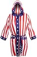 Rocky Balboa Apollo Movie Boxing American Flag robe
