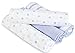 aden by aden + anais Swaddle Baby Blanket; 100% Cotton Muslin; Large 44 X 44 inch; 4-pack; dashing - stars