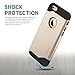 iPhone 6S case, iPhone 6 case, Desiro® [Champagne Gold] Dual Shield Shock Absorption Protective Heavy Duty Hybrid Case Cover for Apple iPhone 6 & 6S (4.7