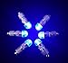 SumDirect Pack of 12/30/50/100 Colorful LED Mini Non-Blinking Lights for Paper Lanterns Balloons Floral Wedding Halloween Christmas Party Decoration Centerpieces (30, Blue)