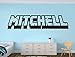 Personalized Gamer Name decal 3D Looking Gamer Room Wall Vinyl Decal Sticker