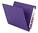 Smead Watershed/CutLess End Tab Fastener File Folder, Reinforced Straight-Cut Tab, 2 Fasteners, Letter Size, Purple, 50 per Box (25550)
