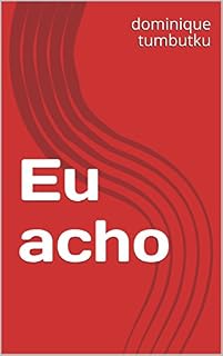 Livro Eu acho