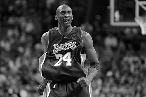 Kobe Bryant L.A. Lakers Basketball Poster Art Print 36"x24" B
