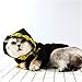 CT COUTUDI Yellow Stripe Black Pet Cat Dog Hoodies Clothes for Small Dogs Shirts Puppy Casual Pullover Outfits (L)