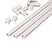 Legrand - Wiremold C110 Cordmate Cord Organizer Kit- Cable Concealer On Wall Cord Cover Raceway, White primary