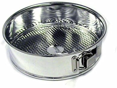 Sunnyfly 3618 Quality Deluxe Tin Cheesecake Torte Quiche Springform Pan 8"