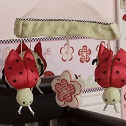 Kids Line Musical Mobile - Lady Bug