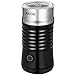Aicok Milk Frother, Double Wall Electric Milk Steamer with Strix Controller, Silent Operation, Non-Stick Coating, Milk Warmer for Coffee, Latte, Cappuccino, Black