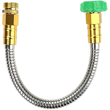 Amazon.com : BEAULIFE 304 Stainless Steel Metal Short Water Garden Hose
