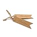 Thank You Gift Tags,100PCS Kraft Paper Tags with 100 Feet Jute Twine,Small Gift Wrap Tags for DIY Crafts,Wedding,Christmas,Thanksgiving (Brown)