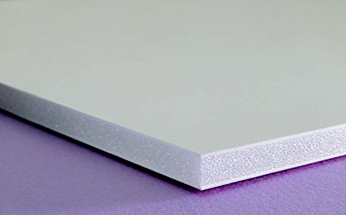 CFC-Free Polystyrene Foam Board, 40 x 30, White