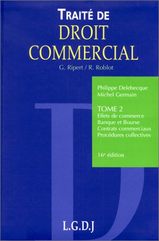 Traité de droit commercial