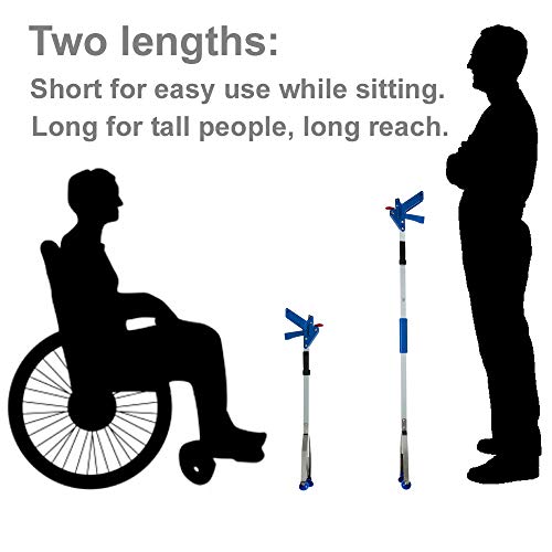 ArcMate 26" EZ Reacher Deluxe Locking Indoor Reacher Grabber with 5lb