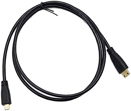Photo 1 of Seadream Micro HDMI Type D Male to Mini HDMI Type C Male Connector Adapter Cable Cord (3.3Feet 1Pack)