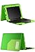 HHI Keyboard Case with Slim Portfolio Stand Cover for Asus Eee Pad Transformer TF300 - Apple Green (Package include a HandHelditems Sketch Stylus Pen)