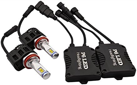 LEDONLY 110W 10,400LM Adjustable Focus Length H11/H8 LED Headlight Bulbs Conversion Kit Super Bright 6000K 2yr Warranty