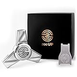 Premium Hand Spinner Fidget Toy | 100% Full Ceramic Bearing| Perfect for ADHD,ADD,Anxiety&Autism| New design concave caps for a better grip and an Amazing look just for You|Join zodUP community now!