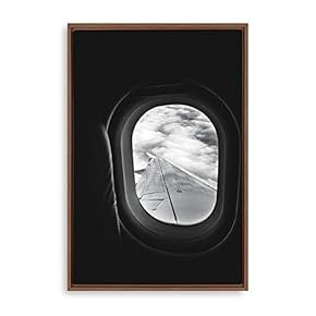 Framed Aviation Machinery Home Artwork for Living Room Bedroom