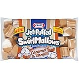 Kraft, Jet Puffed Swirl Mallows, Vanilla & Caramel, 8oz Bag