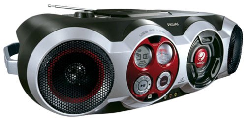 Philips-AZ2555-CD-Boombox-with-USB-PC-Link
