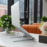 Amazon Basics Laptop Stand 6-Angle Adjustable 10-15.6 in Silver view 7