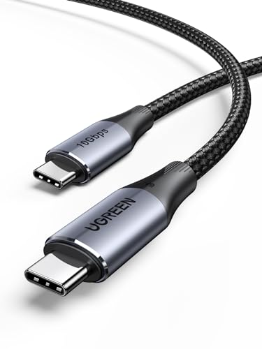 UGREEN USB C Cable 240W 1M,3.2 Gen 2 10Gbps 4K Video Type C to Type C Fast Charger for iPhone 17-15 Series,iPad,MacBook Pro,Matebook,iPad,Chromebook,Samsung Galaxy S25 Ultra,Huawei P70,Switch